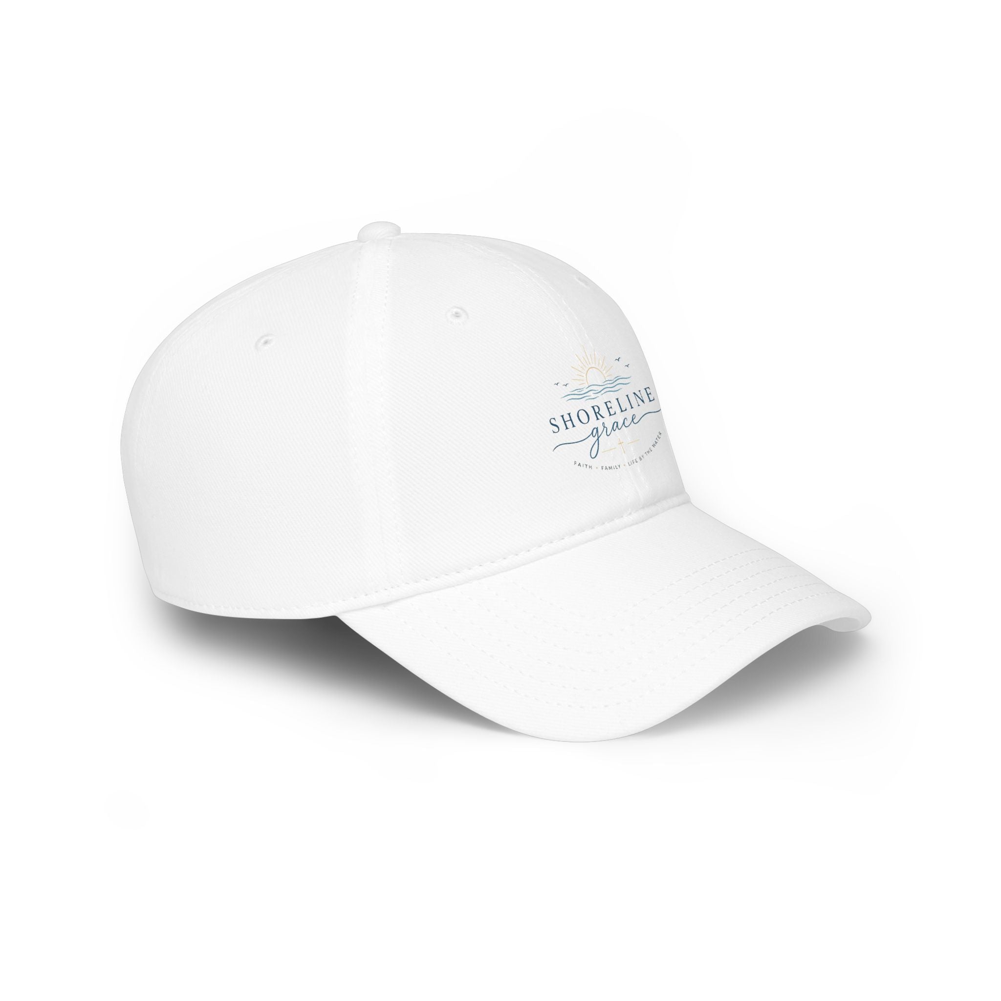 Shoreline Grace Embroidered Low Profile Baseball Cap