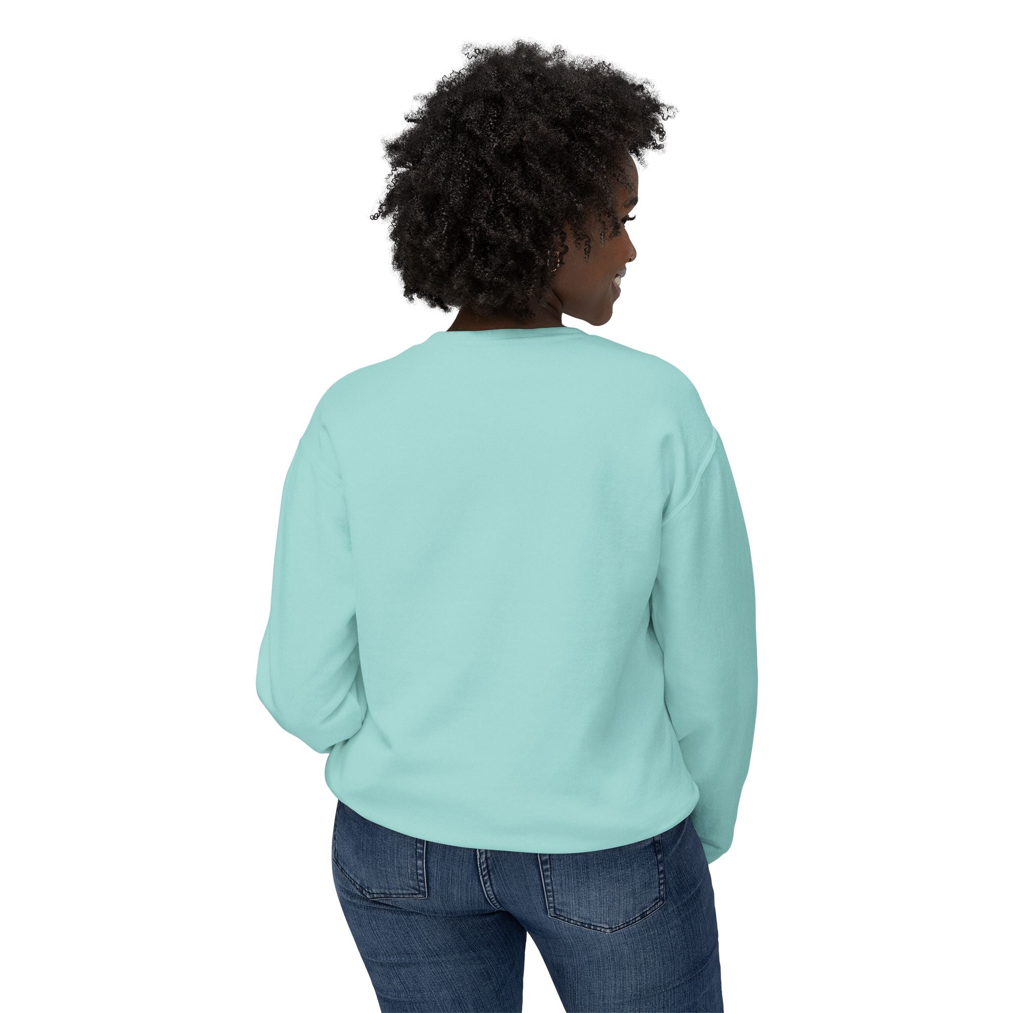 Shoreline Grace-Unisex Lightweight Crewneck Sweatshirt