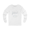 Shoreline Grace Long Sleeve Tee — Coastal Faith Graphic