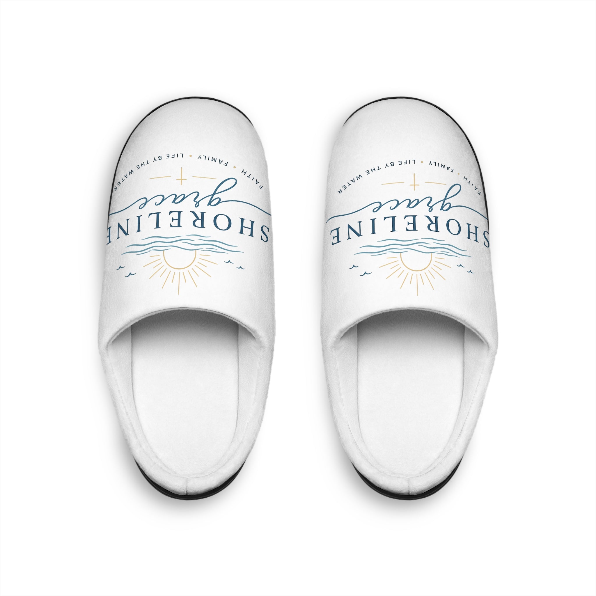 Shoreline Grace Women's Indoor Slippers — Coastal Sun Comfort